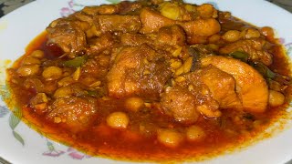 Murgh cholay recipe | chicken chana recipe