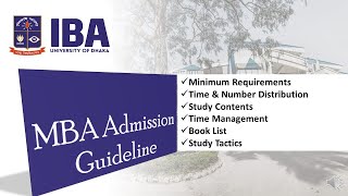 IBA, DU MBA  Admission  Guideline ( Question Pattern , Study Contents, Booklist)