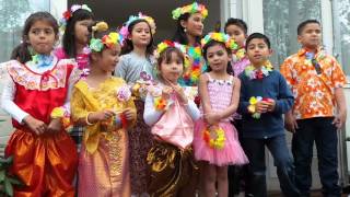 Thaise les In Nederland (Rotterdam) เด็กๆลูกครึ่งฮอลแลนด์ กับเพลงเป็ดอาบน้ำในคลอง