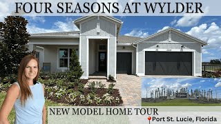 NEW Morse Farmhouse Model Home Tour | Four Seasons at Wylder K.Hovnanian Port St Lucie Florida