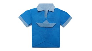 Origami Boat Shirt (Quentin Trollip)