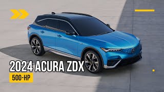 2024 Acura ZDX Revealed with Spicy 500-HP Type S Variant | S7Car