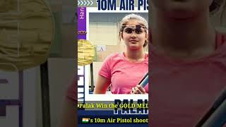 Palak Win Gold at Asian Game 2023 #bharat #sai #shooting  #asiangames #asiangames2023