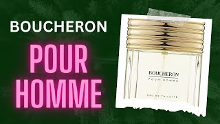 Boucheron Pour Homme EDT fragrance review