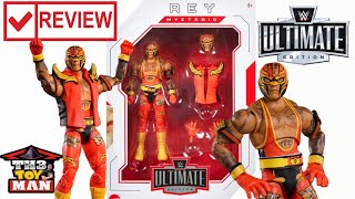 WWE ULTIMATE EDITION 23 REY MYSTERIO ACTION FIGURE REVIEW! WWE MATTEL ACTION FIGURE REVIEW!