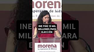 ¿Cuánto? 🤯 LUISA MARÍA ALCALDE 🔴CONTRA el INE por pedir 13 MIL MILLONES💸 para ELECCIÓN JUDICIAL ⚖️