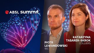 PIOTR LEWANDOWSKI i KATARZYNA TASAREK-SKROK na ABSL SUMMIT’24: I hybryda, i biura z nami zostaną