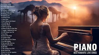 Best Beautiful Piano Love Songs Of All Time - Love Songs & Memories 80's - Romantic Piano Love Songs