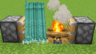 Minecraft Trident + Campfire = ???