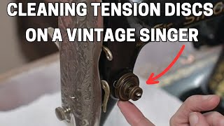 Restoring a Singer 66: Cleaning the Tension Disc Assembly