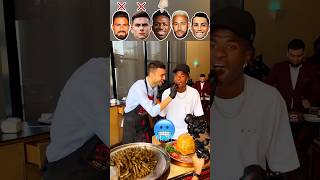 Ronaldo VS Neymar VS Vini Jr VS Dybala - Healthy Food Challenge 🍔