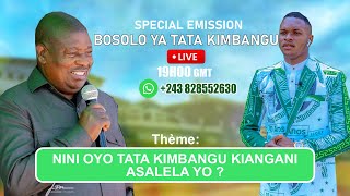 🔴LIVE : PESA TEMOIGNAGE NINI OYO TATA KIMBANGU KIANGANI ASALELA YO / BOSOLO YA TATA KIMBANGU