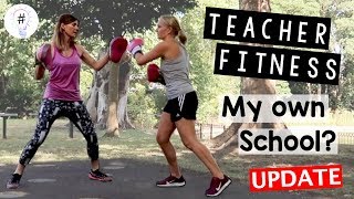 TEACHER Fitness Vlog | Routine | For Teachers Update!