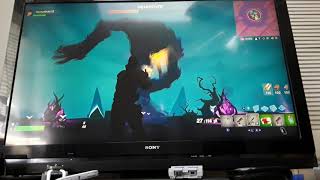 Storm king battle fortnite gameplay Nintendo switch