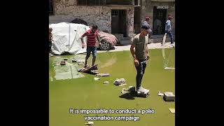 UN Secretary-General media stakeout on polio in Gaza - 16 August 2024