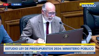 Flores #Presupuesto2024 “Fiscalía está sobrepasada, está archivando muchas causas sin resolver".