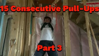 Road to 15 consecutive pull-ups | part 3