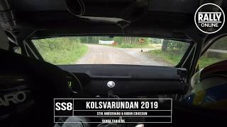 KOLSVARUNDAN 2019 SS8 ORSTA | STIG ANDERVANG & ROBIN ERIKSSON