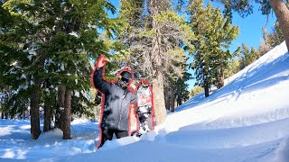 4 FEET OF FRESH SNOW! Epic runs, crashes and more!