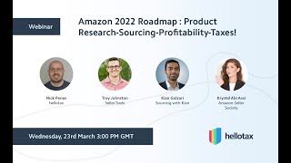 📺 Amazon 2022 Roadmap 🌎  Product Research - Sourcing - Profitability - Taxes!