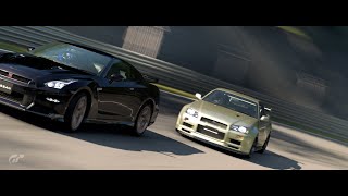 Touge Challenge: Nissan Skyline R34 vs Nissan GT-R R35