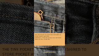 Jeans #jeans #clothing #watch #pocket #time #trending #amazingfacts #youtubeshorts #facts #shorts