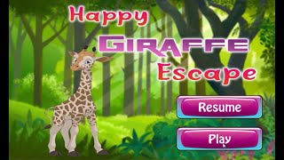 G4K Happy Giraffe Escape walkthrough Games4King.