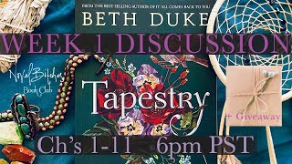 Week 1 Discussion - Tapestry