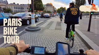 Cycling Through Paris: Exploring the City on Two Wheels - 4K