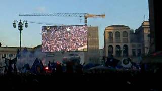 Inter Campione d'Europa 2010 - Bayern Monaco - Inter 0-2 (Piazza Duomo)