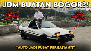 NYOBAIN AE 86 BUATAN BOGOR, MODAL 200 JUTA AUTO DIGODAIN CEWEK⁉️