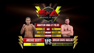 Shock N Awe 34 - Archie Scott vs Jordan Davis Hasler Welterweight Amateur MMA