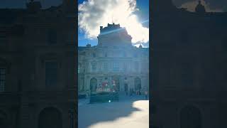 The Louvre 🖼️ #travel #youtubeshorts #louvremuseum #france #paris2024 #viralvideo