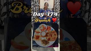 Day-174 My Healthy Brunch routine✨ #aruvameesaikoduvaparva #vijayalakshmitulasi #weightloss #tasty