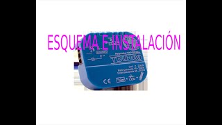 REGULADOR LUMINOSO LED DESDE TRES PUNTOS