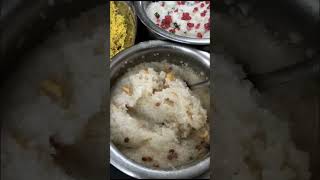 PuliHora chakkara pongali curd rice #ytshorts #youtubeshort #