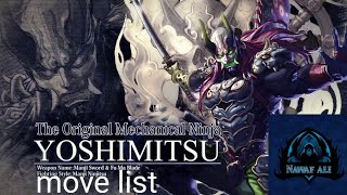 soul calibur 6 yoshimitsu move list | #soulcalibur | Nawaf Ali gamer