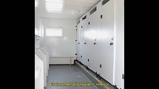 Movable Prefabricated House For Villa,Office,Public Toilet Container House Movable Prefab House Cont