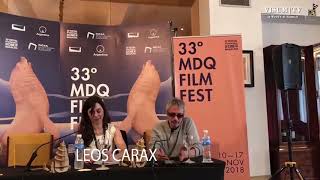 Leos Carax premio alla carriera al Festival di Mardelplata 2018