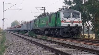 Speed Show in Chandigarh Ambala sectio n : Paschim Express and Jamnagar Katra Express