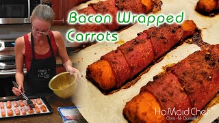 Bacon Wrapped Carrots | Dining In With Danielle