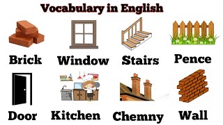 Parts of the house | vocabulary | English vocabulary | English Practice