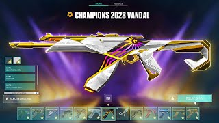 CHAMPIONS 2023 FULLY UPGRADED BUNDLE VALORANT