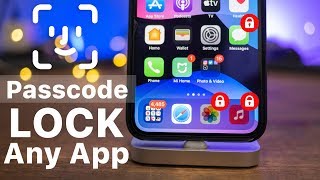 PASSWORD LOCK Any Apps on iPhone