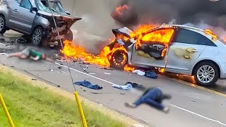 Tragic_ Shocking & Devastating Car Crashes of Idiots In Cars Got Instant Karma That'll Freak You Out