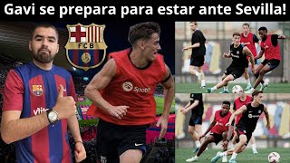 🔵🔴GAVI YA HA DISPUTADO UN PARTIDO DE ENTRENAMIENTO CON EL BARÇA ATLÉTIC! Ha jugado 45 minutos!🔥