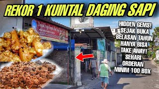 REKOR SEHARI 1 KUINTAL DAGING SAPI !! ADA YANG BELI HABIS 5 JUTA !! SEJAK BUKA CUMA BISA TAKE AWAY