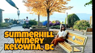 Summerhill Pyramid Winery Okanagan Valley Kelowna BC| Roadtrip to Kelowna Episode 7 | ysay dale