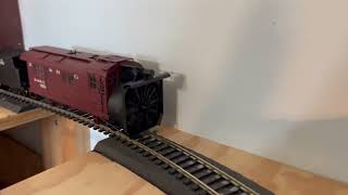 Walthers 932-65102 Alco Snow Plow Test Run