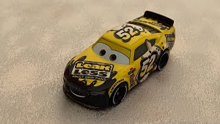 Disney Pixar Cars Review/Comparison: Brian Spark (Cars 3 Leak Less Stock Car Piston Cup Racer #52)